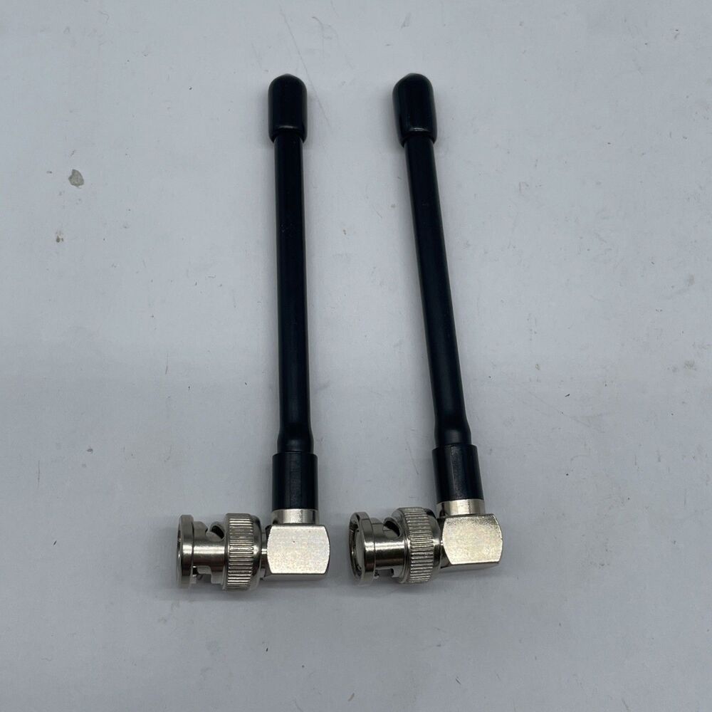 Audio-Technica ATW-R2100 UHF Receiver Antenna Pair OEM BNC Antennas